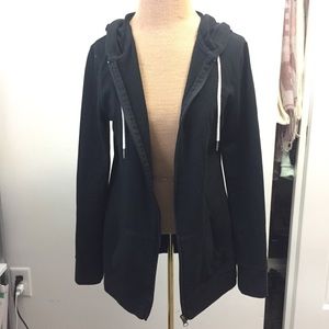 Mossimo Black Zip Up Jacket